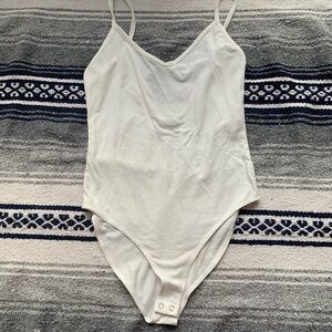 Women's White Bodysuit